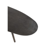 CAFE TABLE METAL DROP BLACK 120 - CAFE, SIDE TABLES